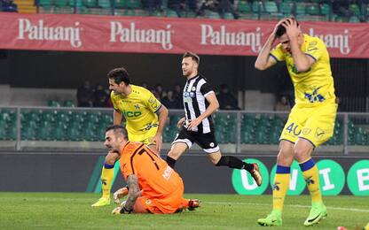 Anche l'Udinese sa pareggiare: col Chievo è 1-1