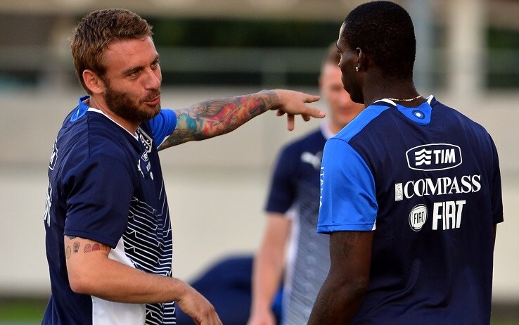 De Rossi e Balotelli daniele de rossi, mario balotelli
