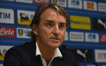 Mancini: "No gol? Sfortuna. Curioso di Tonali"