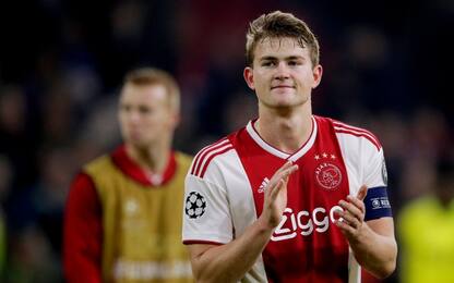 Juve, prima offerta all'Ajax per De Ligt