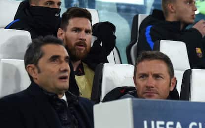 Messi dalla panchina, Valverde: "Anche lui riposa"