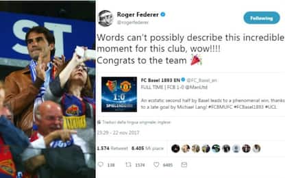 Federer esalta il Basilea: "Momento unico!"