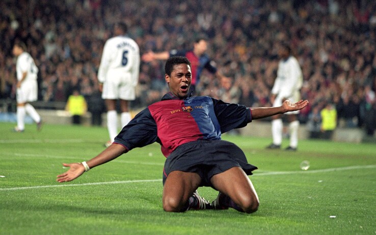 Patrick Kluivert e il futuro del figlio Justin: 'Vorrei che andasse a giocare nel Barcellona' | Sky Sport