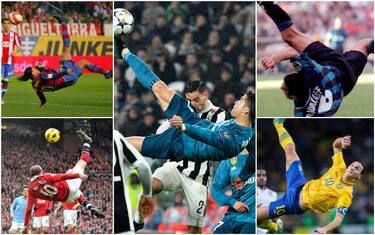 Non solo CR7, le rovesciate più belle: top 10