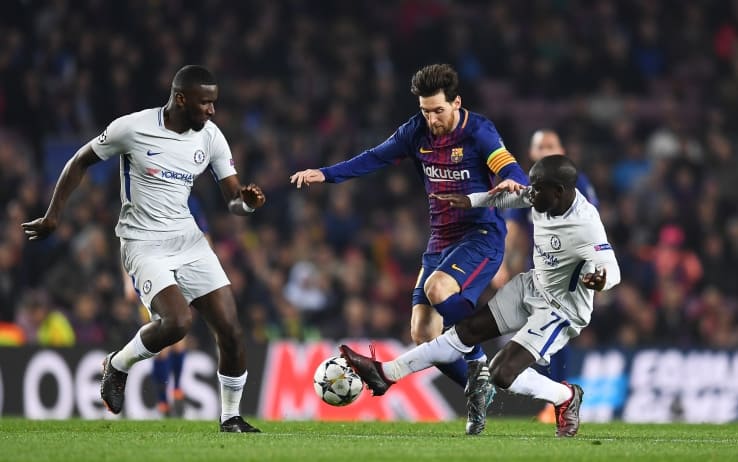 Barcellona Roma Ecco Come Si Ferma Lionel Messi Sky Sport