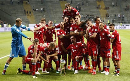 Tris Lewa, Supercoppa al Bayern: 5-0 all'Eintracht