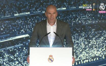 Real, Zidane: "Voglio riportare club dove merita"