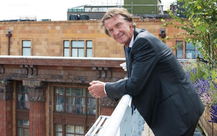 Jim Ratcliffe, 66 anni, uomo più ricco d'Inghilterra e proprietario del gruppo Ineos Jim Ratcliffe, 66 anni, uomo più ricco d'Inghilterra e proprietario del gruppo Ineos