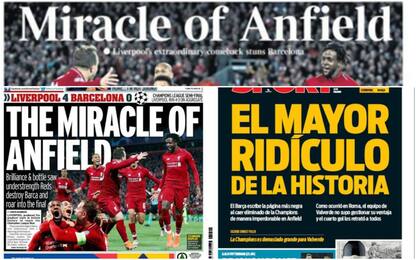 Il mondo celebra il Liverpool e condanna il Barça