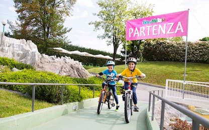 Minitalia, a Leolandia il giro per baby ciclisti