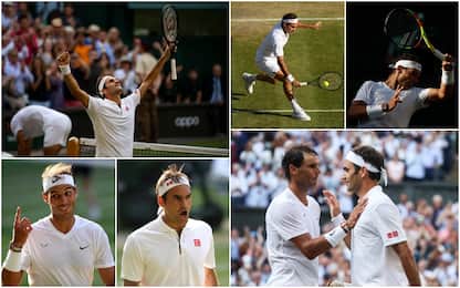 Federer-Nadal, semifinale show: gli highlights
