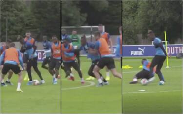 Zaha immarcabile in allenamento: che numeri! VIDEO