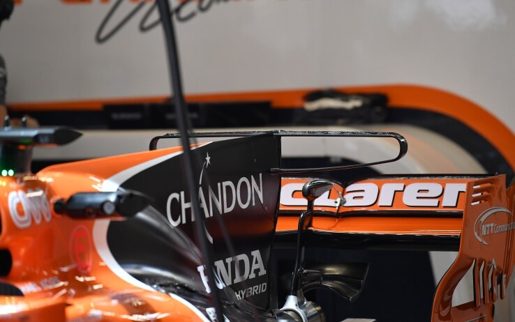 GP Cina 2017 - dettaglio T-Wing McLaren (foto: Sutton)