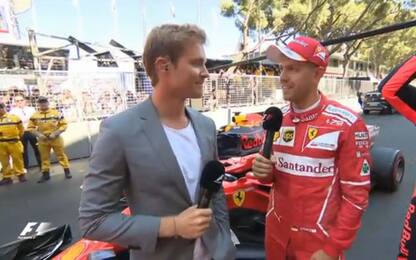 Vettel: "Weekend perfetto, nessun piano con Kimi"
