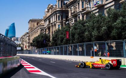 Formula 2, Baku: vince Nato davanti a Leclerc