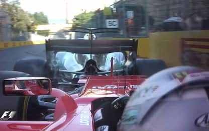 Vettel contro Hamilton: "Ha frenato due volte"