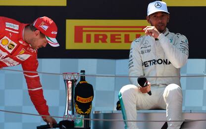F1, tra Vettel e Hamilton è guerra psicologica