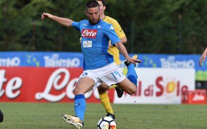 Napoli, 17 gol in amichevole: 6 reti per Mertens