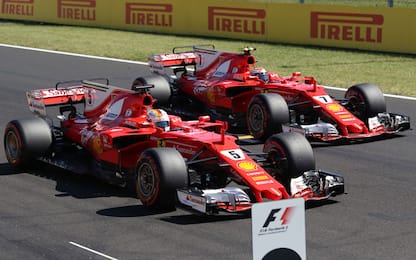 Ungheria: pole Vettel, poi Kimi. Prima fila Rossa!