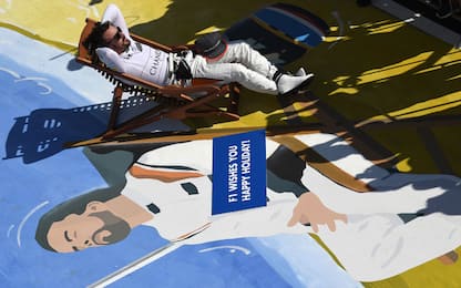 Alonso torna a ruggire: relax e giro veloce