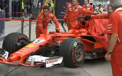 Vettel, danni al cambio? Scenari dopo Sepang