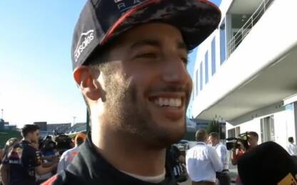 Ricciardo canta Ligabue: "Niente paura.."