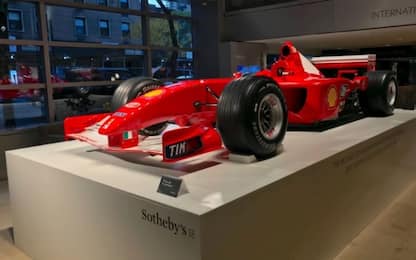 Da Sotheby's, 7,5 milioni per la Ferrari di Schumi