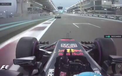 Ricciardo, "vaffa" a Grosjean. Pace sui social 