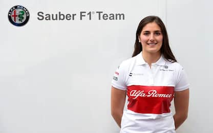 Alfa-Sauber, Tatiana Calderon test driver