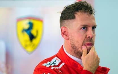 Vettel: "Dopo il contatto cercavo di sopravvivere"