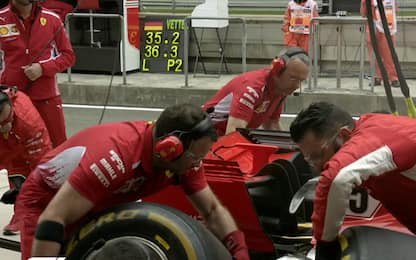 Ferrari, cambia il pit stop dopo l'incidente