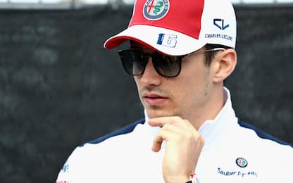 Leclerc: "Io in Ferrari? M'ispiro a Vettel"