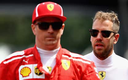 Vettel: "Colpa mia". Raikkonen: "Grande rimonta"