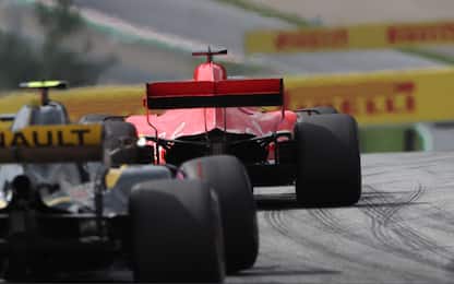 Stangata Vettel, la griglia di partenza