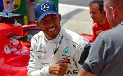 Hamilton: "Pole, dato tutto". E gli trema la mano