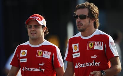 Massa su Alonso: "Vale Schumi, ma divide il team"