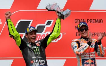 Marquez e Rossi, un box per due