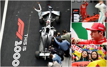 Cina, re Lewis e la Ferrari che frena: highlights