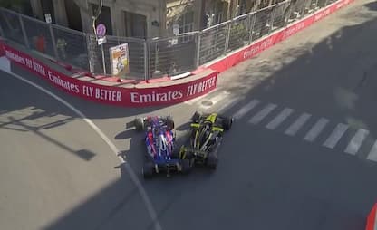Ricciardo tampona in retro: scatta penalità. VIDEO