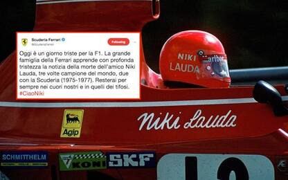 La Ferrari: "Niki per sempre nei nostri cuori"