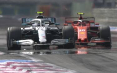 Leclerc, l'attacco a Bottas nel finale. VIDEO