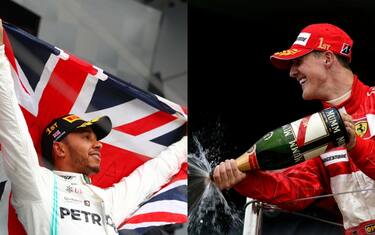 Hamilton eguaglia Schumacher: tutti i record