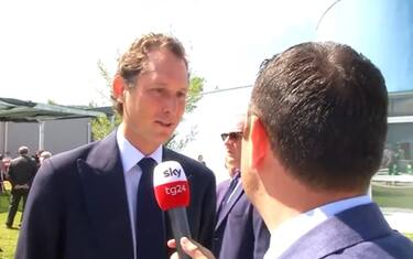 Elkann: "L'impegno Ferrari nella ricostruzione"