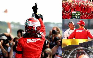 Leclerc trionfa, la dedica a Hubert: highlights
