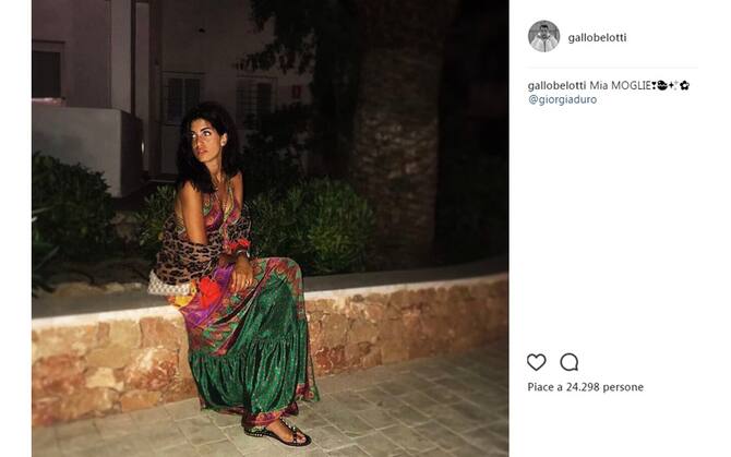 pic Antonella Cavalieri Ciro Immobile Wife social summer 2017 calcio amore e