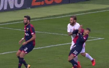 Genoa-Roma 1-1: De Rossi, schiaffo costa 2 punti
