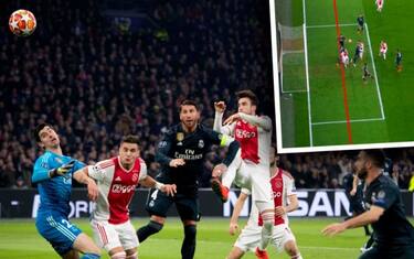 Papera Courtois, primo Var in Champions lo salva
