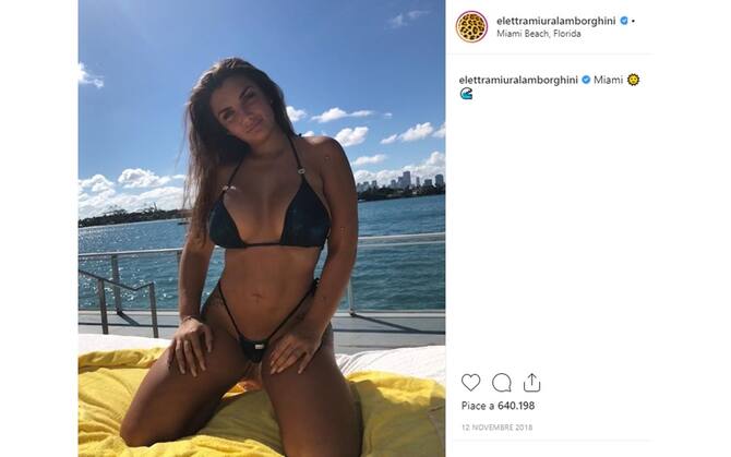 Elettra lamborghini vestito clearance carne