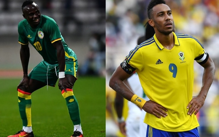 Mané e Aubameyang (GettyImages) Mané e Aubameyang (GettyImages)