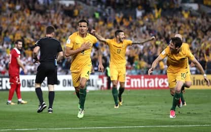 Cahill batte 2-1 la Siria, Australia ai playoff